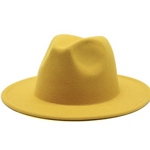 Load image into Gallery viewer, Solid Color Fedoras
